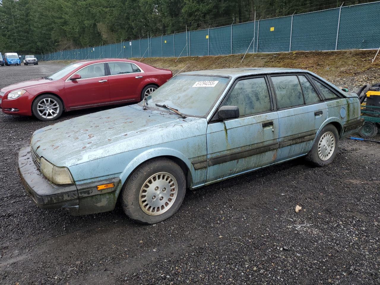 1986 Mazda 626, VIN JM1GC2419G1805679 — Minor dents and scratches