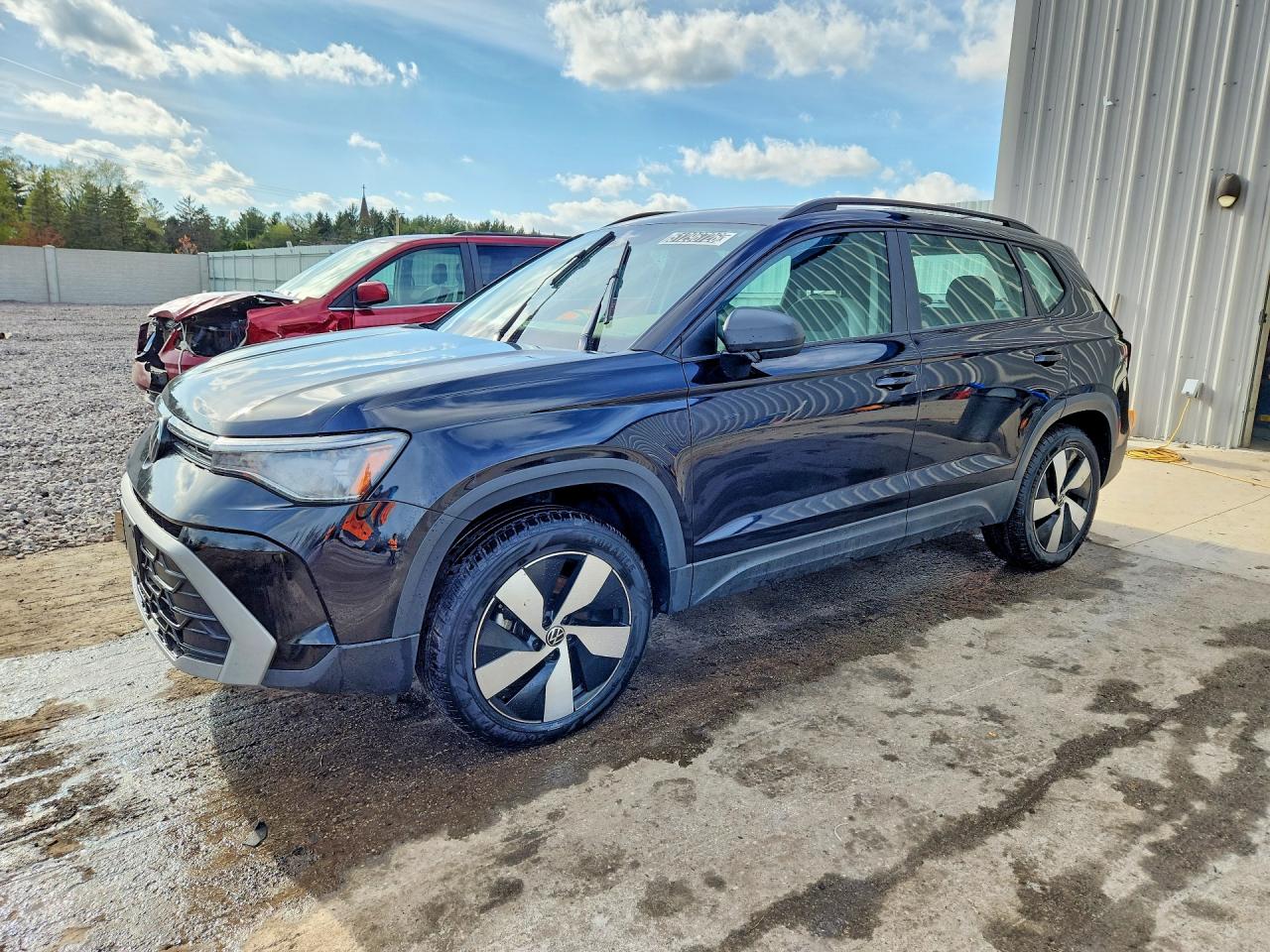 2025 Volkswagen Taos S, VIN 3VV8C7B25SM018996 — Water / flood