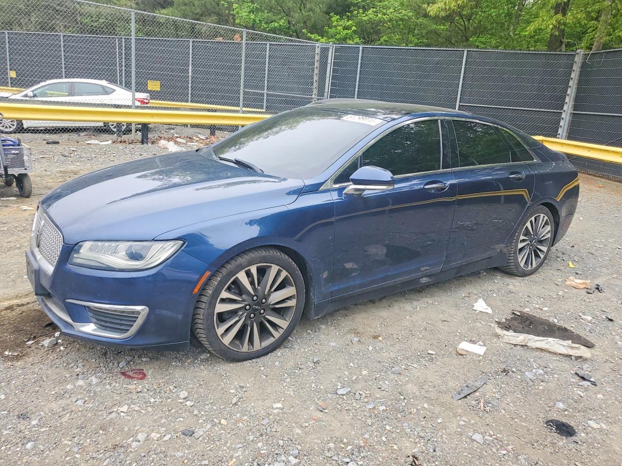 2017 Lincoln MKZ Reserve, VIN 3LN6L5F95HR634576 — Мелкие вмятины и царапины