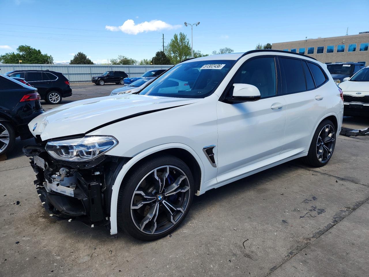2021 BMW X3 M, VIN 5YMTS0C05M9D81715 — Front end