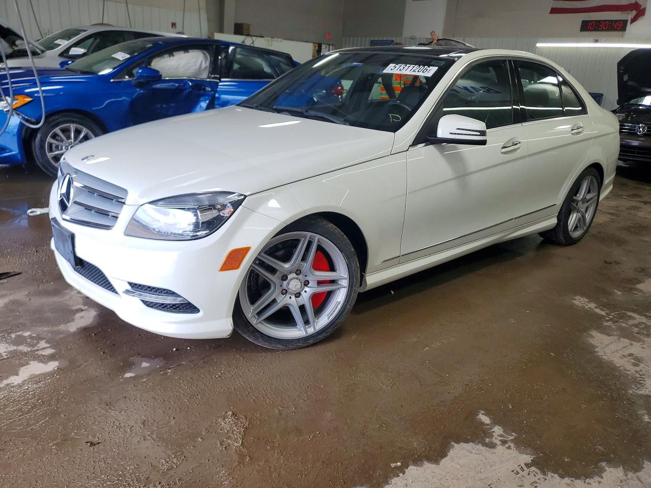 2011 Mercedes-Benz C 300 Sport, VIN WDDGF8BB5BR149048 — Hail