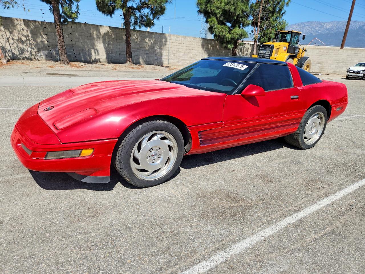1996 Chevrolet Corvette, VIN 1G1YY22P3T5100384 — Normal wear