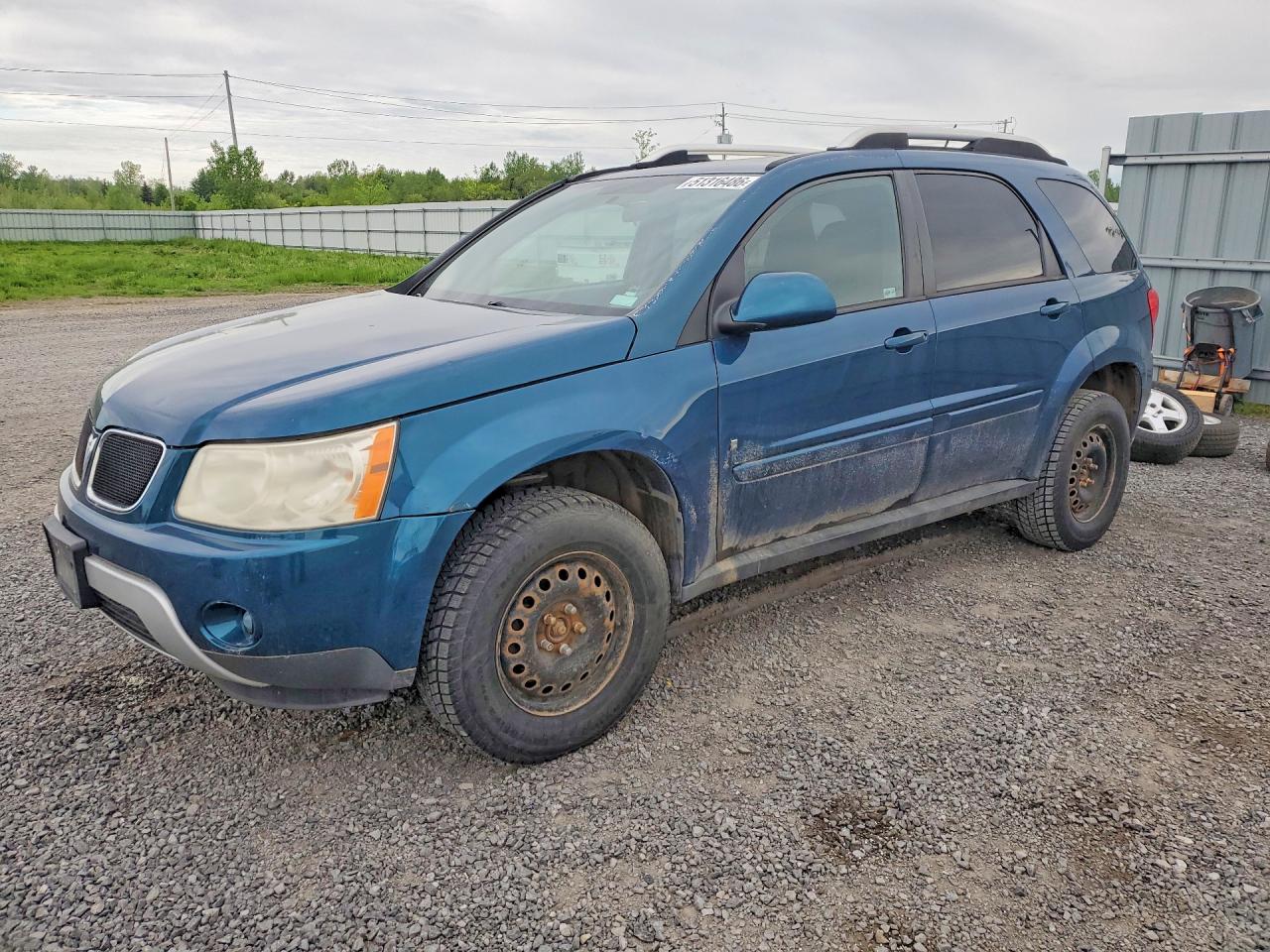 2007 Pontiac Torrent, VIN 2CKDL63F976005106 — Rear end