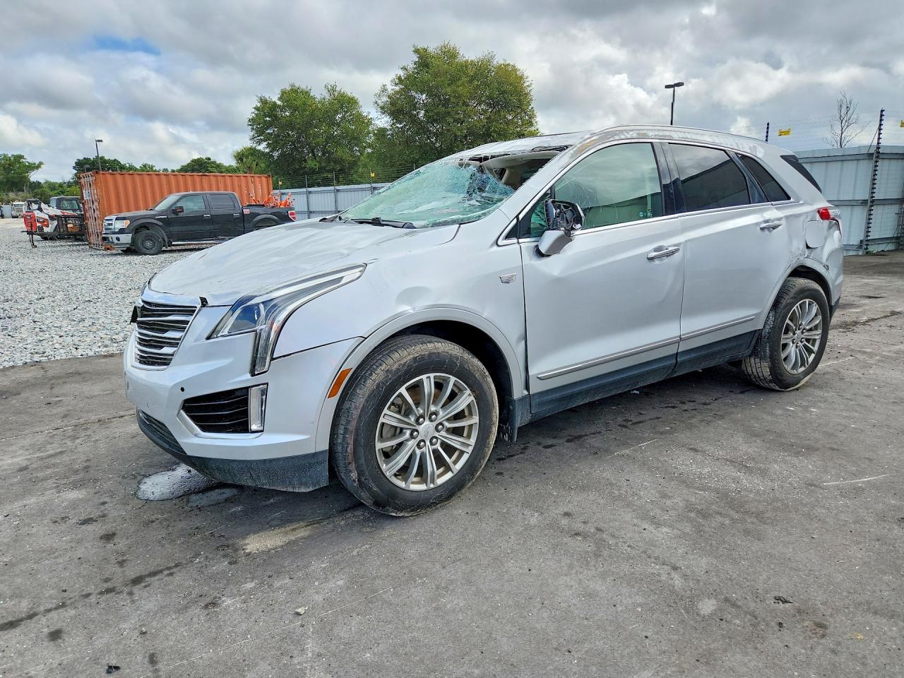 2018 Cadillac XT5 Luxury FWD, VIN 1GYKNCRS4JZ175889 — Rollover
