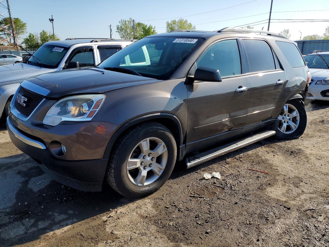2012 GMC Acadia SLE, VIN 1GKKRPED7CJ187534 — Side