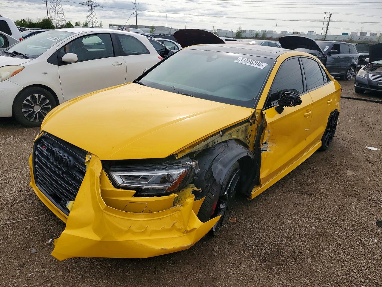 2017 Audi S3 Prestige, VIN WAUF1GFF0H1020022 — Front end