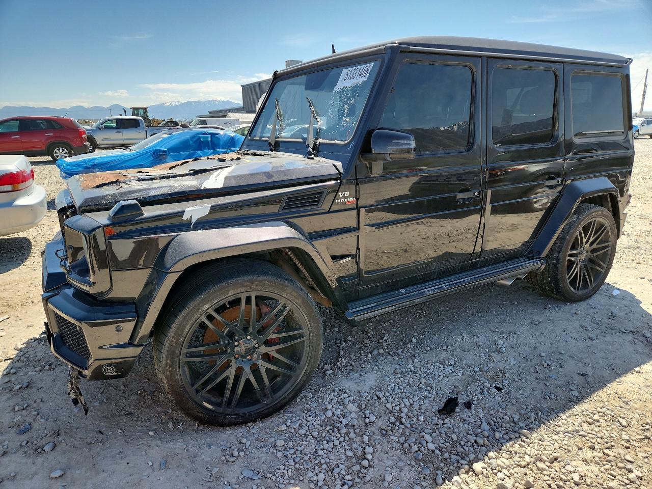 2013 Mercedes-Benz G 63 AMG, VIN WDCYC7DF2DX212388 — Burn