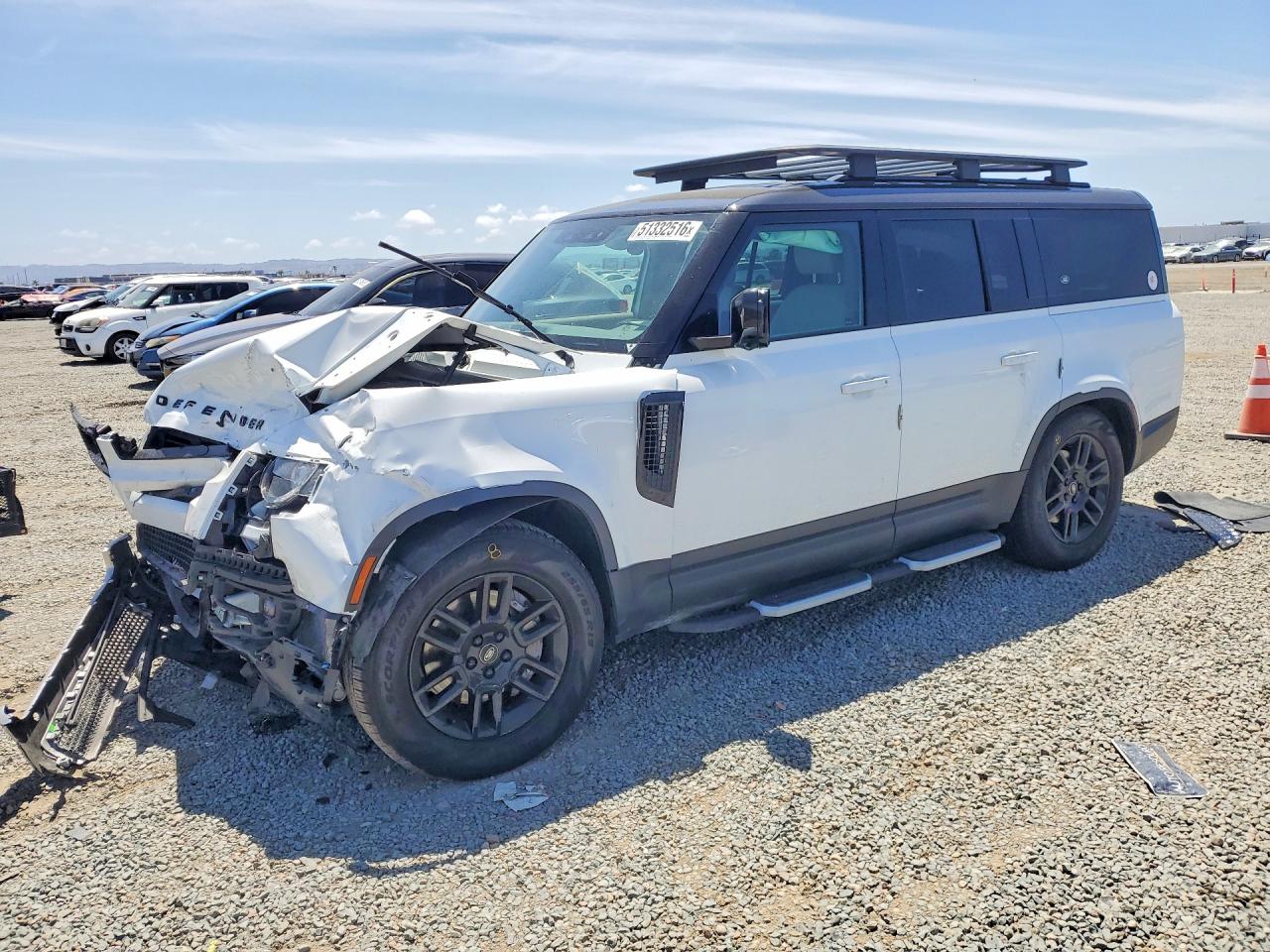 2023 Land Rover Defender SE, VIN SALEPFEU3P2184745 — Front end