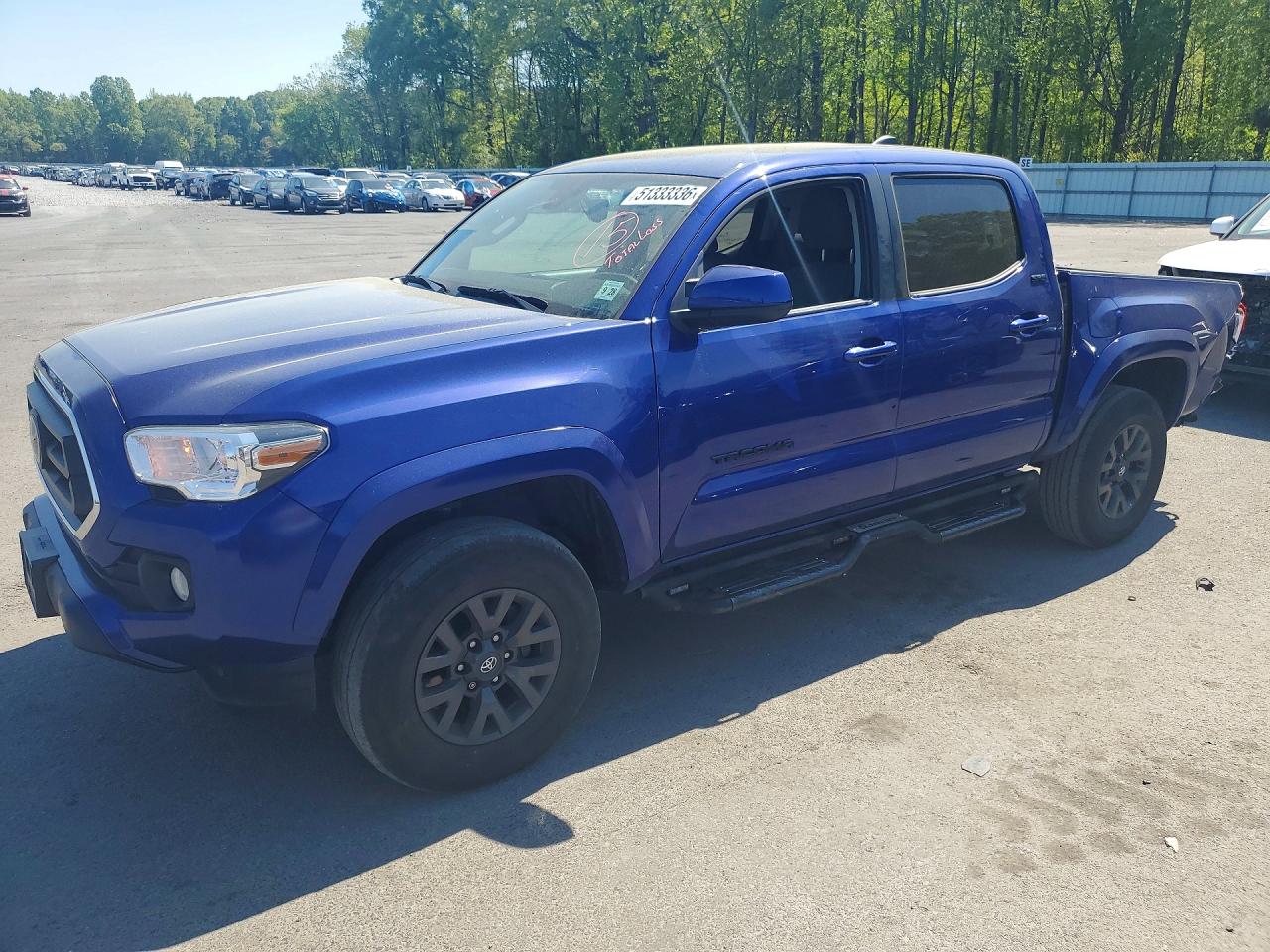 2023 Toyota Tacoma SR, VIN 3TMCZ5AN7PM554086 — Rear end
