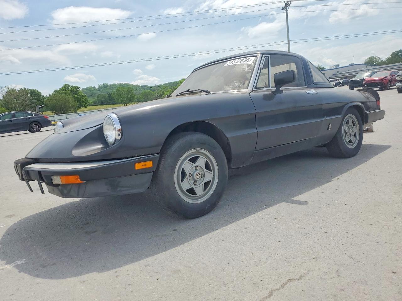 1984 Alfa Romeo Spider Veloce, VIN ZARBA5416E1018080 — Мелкие вмятины и царапины