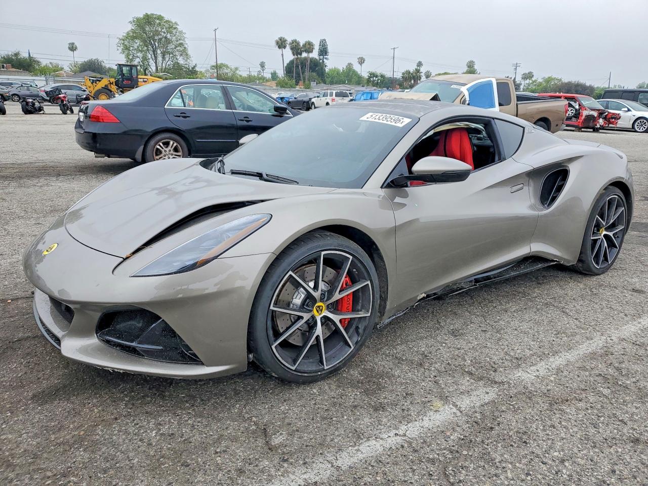 2025 Lotus Emira V6, VIN SCCLEJAX6SHB10220 — Rear end