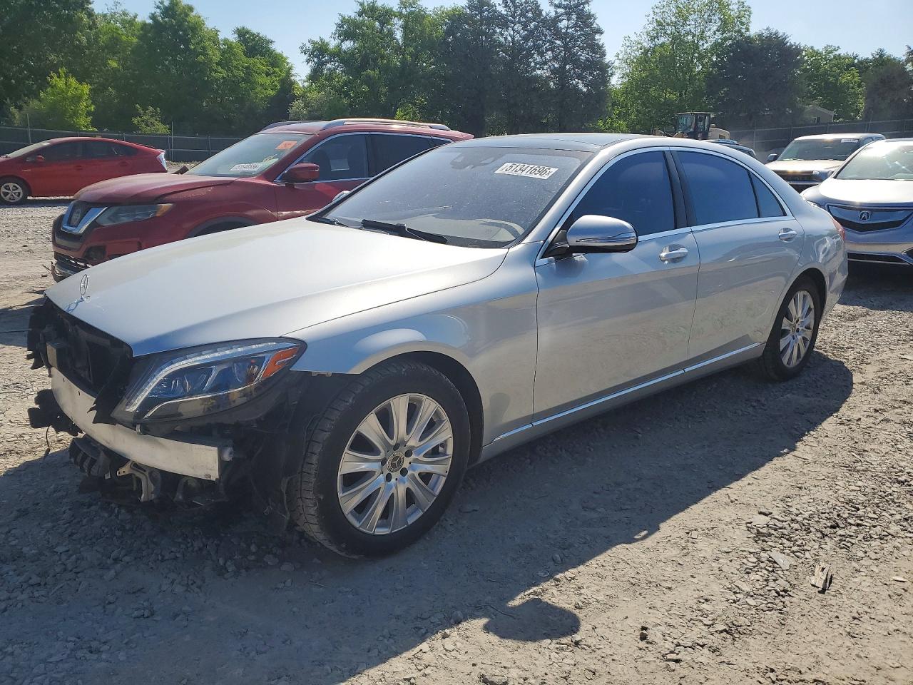 2015 Mercedes-Benz S 550, VIN WDDUG8CB5FA075228 — Front end