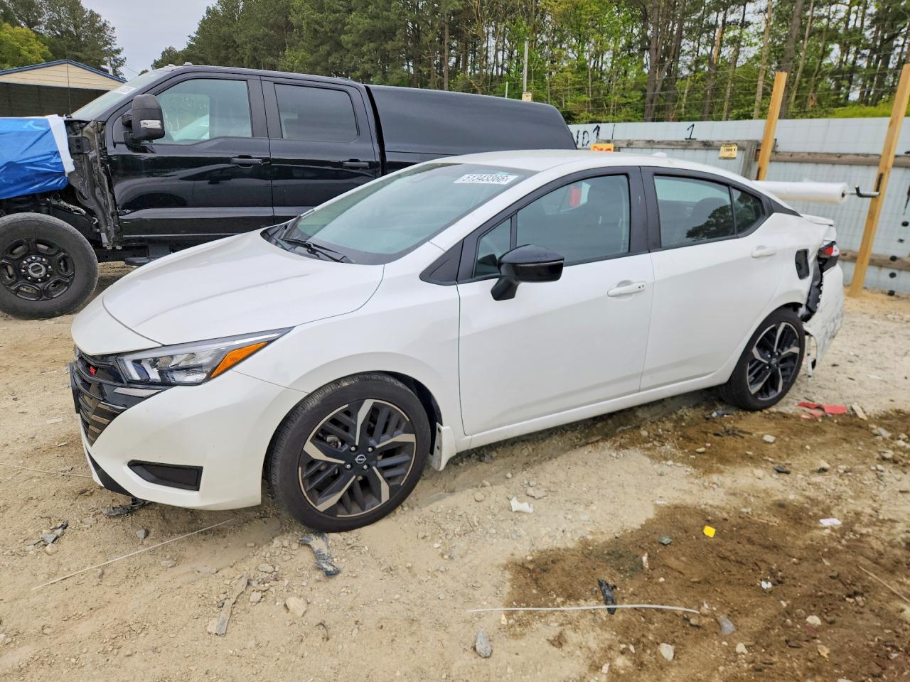2024 Nissan Versa SR, VIN 3N1CN8FV1RL854417 — Rear end