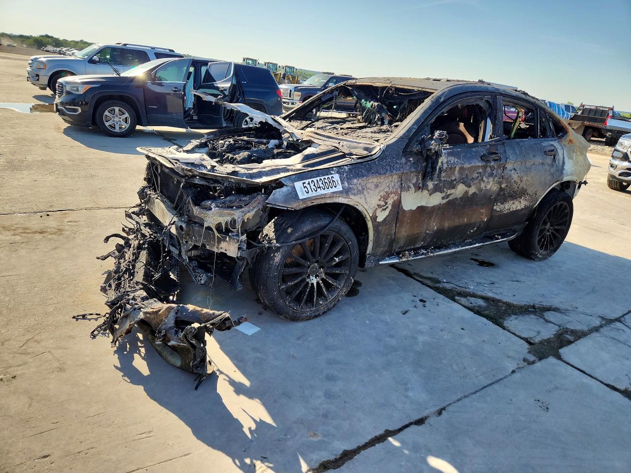 2023 Mercedes-Benz GLC 300, VIN W1N0J8EB3PG142357 — Burn