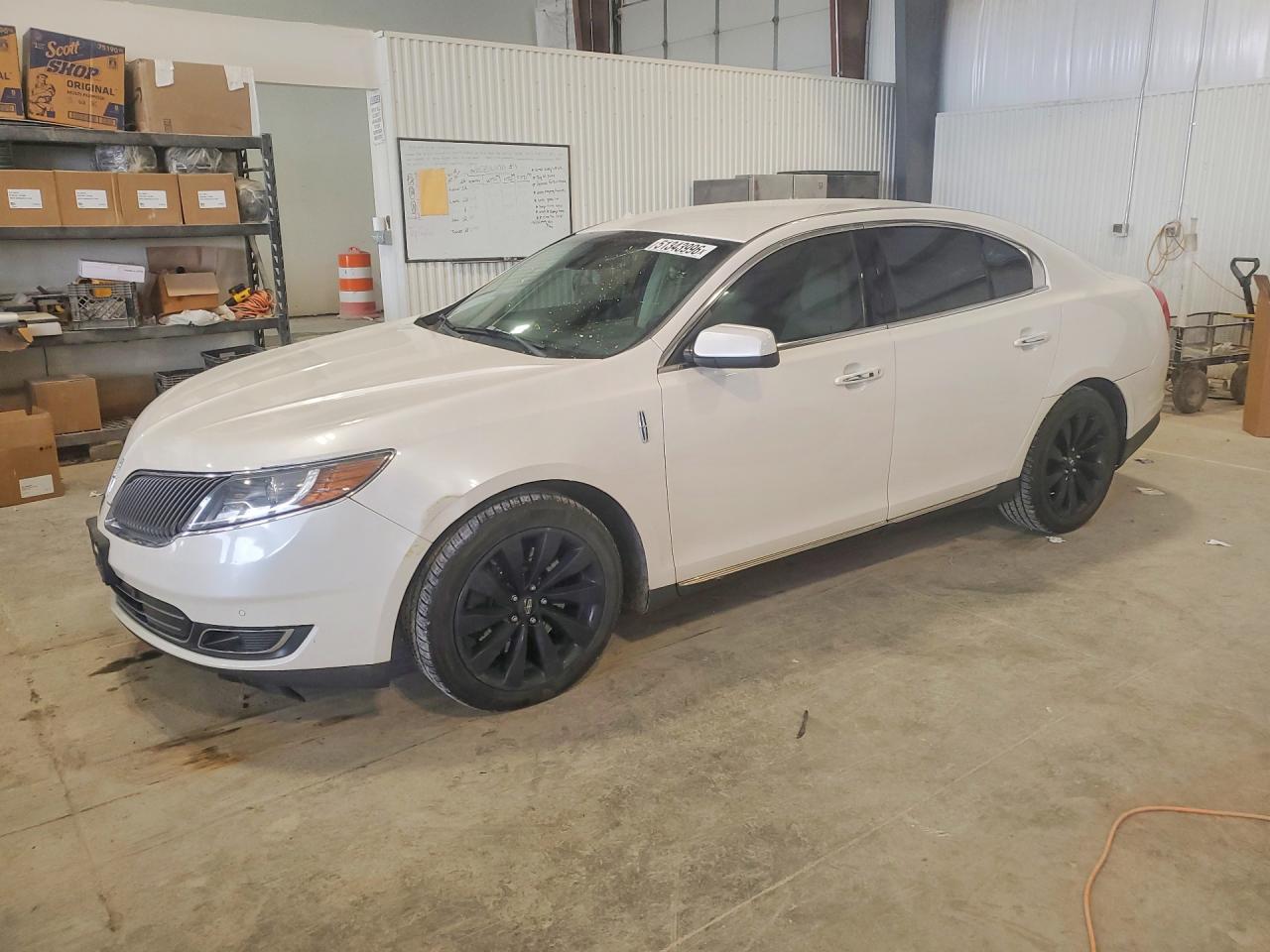 2013 Lincoln MKS, VIN 1LNHL9DK1DG611903 — Hail