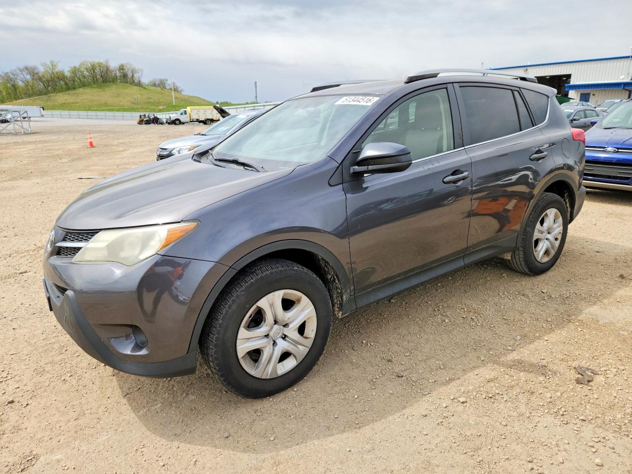 2013 Toyota RAV4 LE, VIN JTMBFREV2D5013373 — Hail