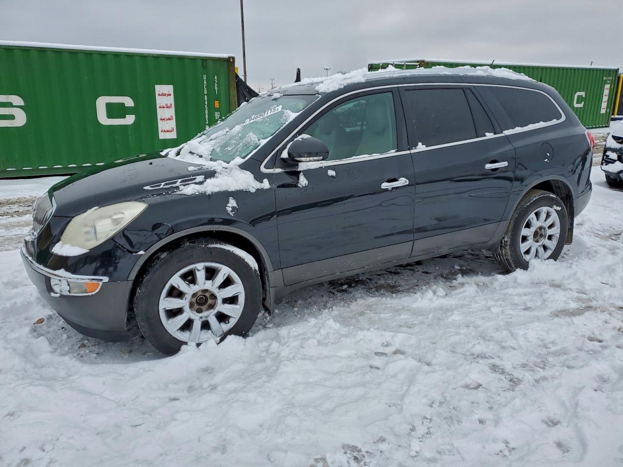 2011 Buick Enclave CXL-1, VIN 5GAKRBED4BJ413821 — Бок