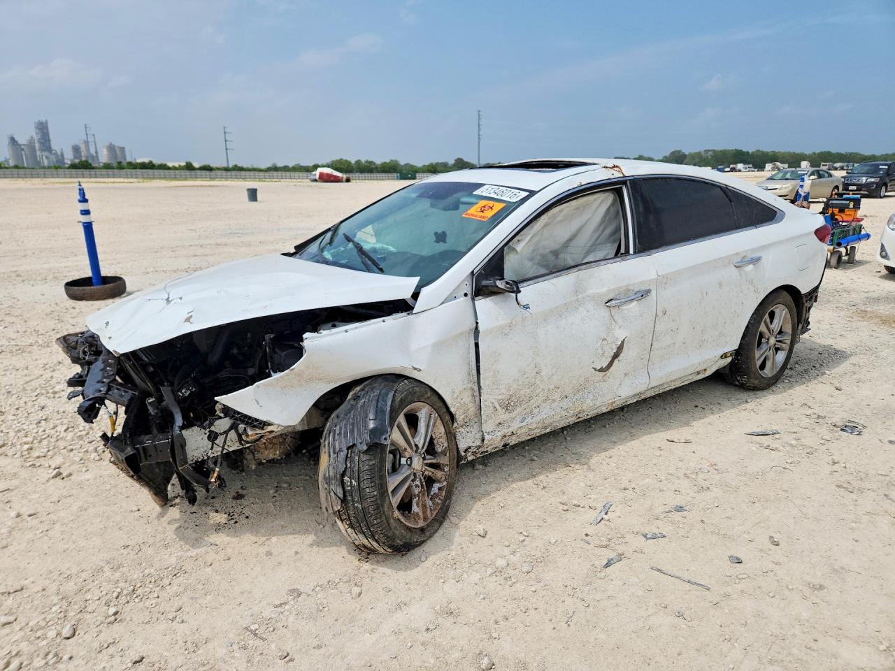 2018 Hyundai Sonata SEL, VIN 5NPE34AF2JH691852 — Rollover