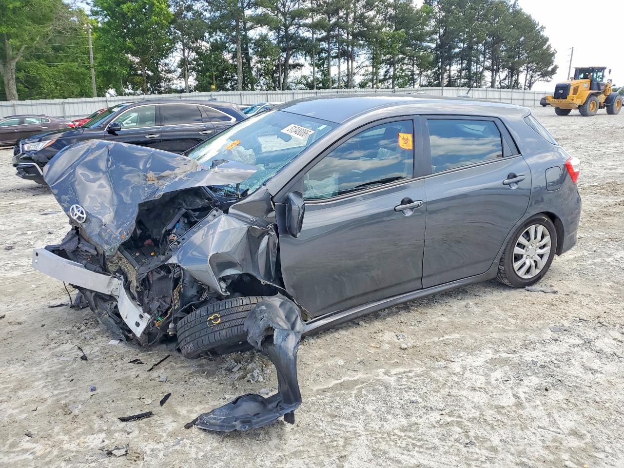 2012 Toyota Matrix L, VIN 2T1KU4EE8CC810043 — Front end