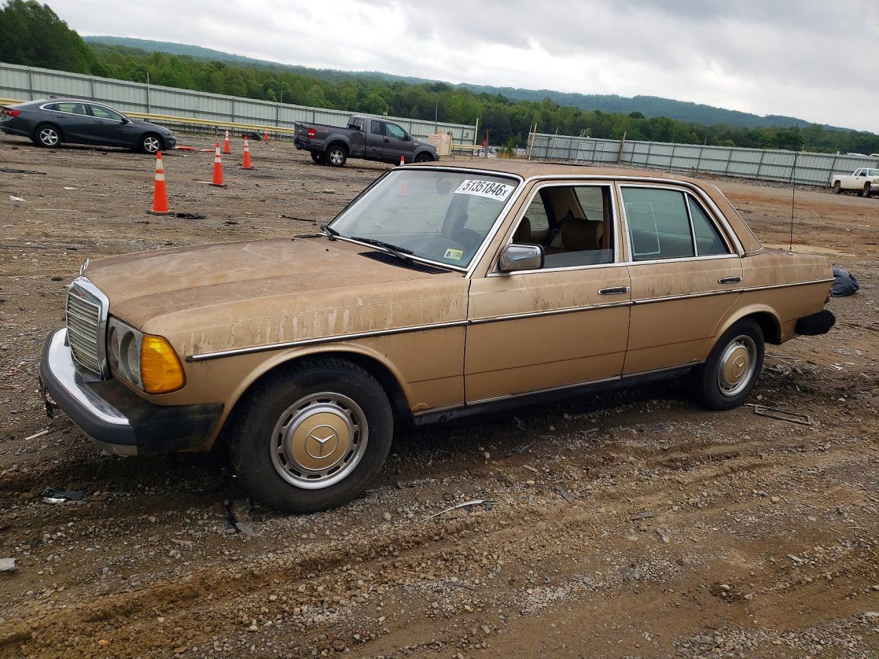 1982 Mercedes-Benz 240 Series 240D, VIN WDBAB23A4CB327183 — Minor dents and scratches