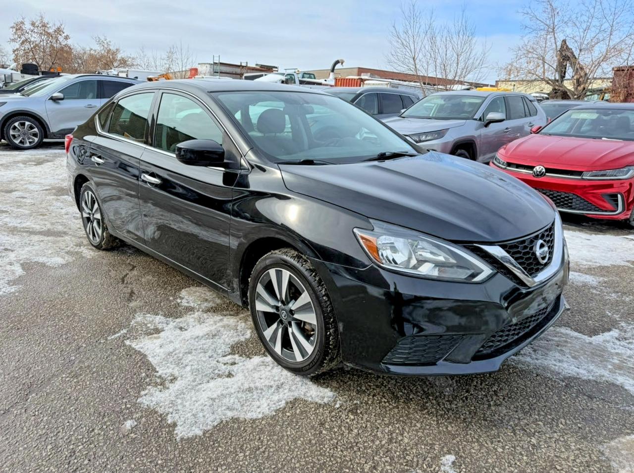 2018 Nissan Sentra S, VIN 3N1AB7AP9JY321533 — Ранее повреждён