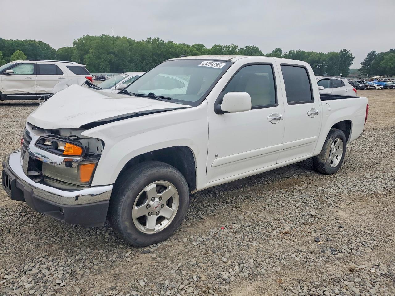 2009 GMC Canyon SLE1, VIN 1GTCS13E298121647 — Front end