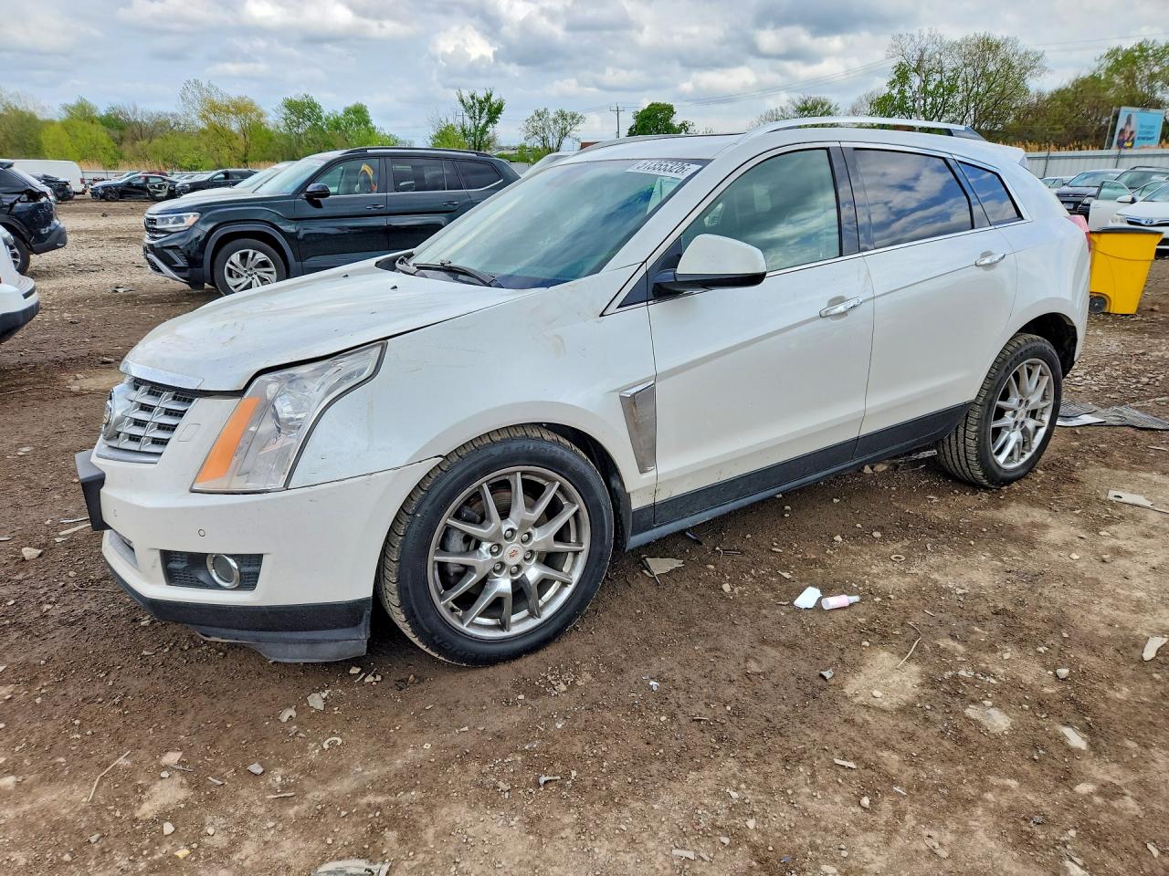 2013 Cadillac SRX Premium Collection, VIN 3GYFNJE30DS625785 — Vandalism