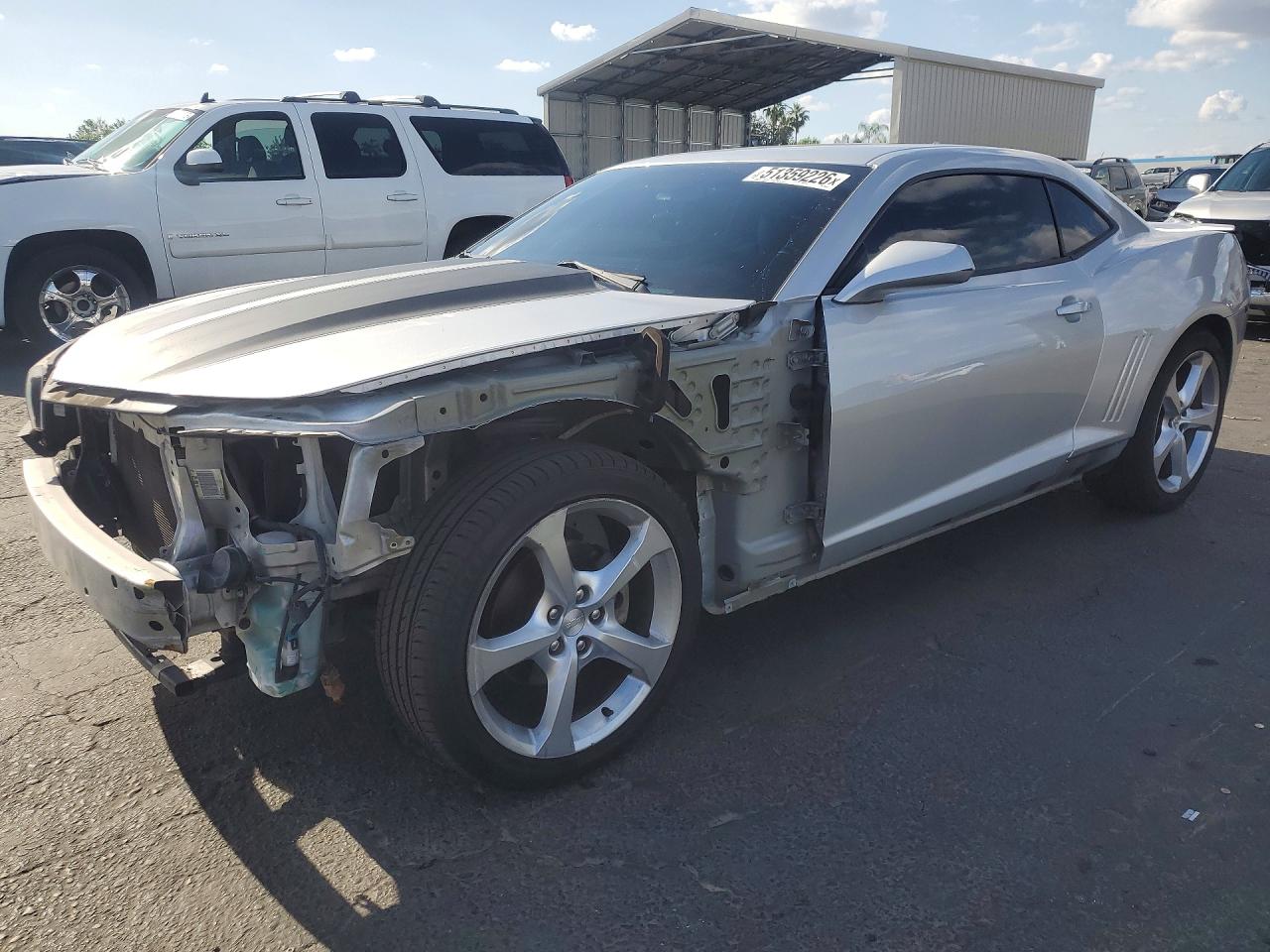 2015 Chevrolet Camaro LT, VIN 2G1FD1E37F9208276 — Prior damage history