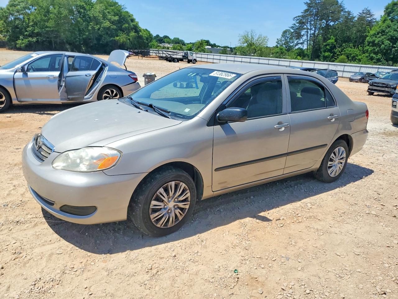 2007 Toyota Corolla LE, VIN 1NXBR32E97Z900287 — Front end