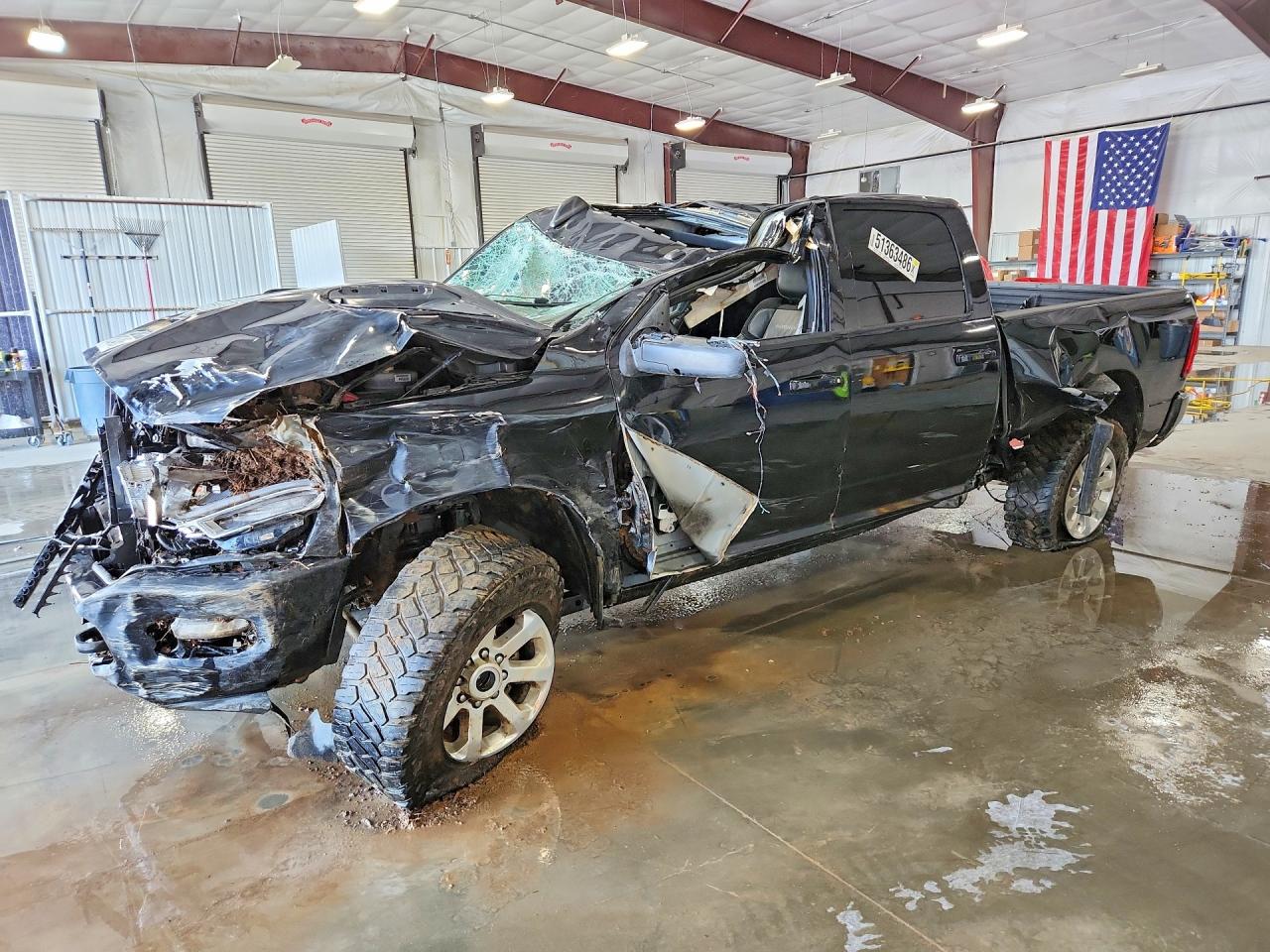 2024 Ram 2500 Laramie, VIN 3C6UR5FLXRG395598 — Rollover