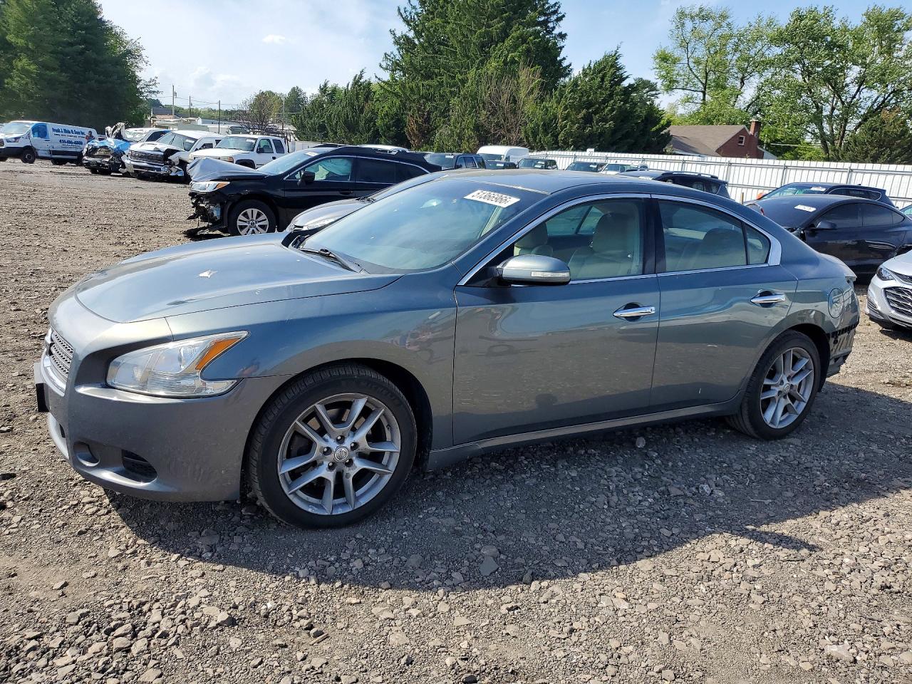 2010 Nissan Maxima SV, VIN 1N4AA5AP8AC805082 — Зад