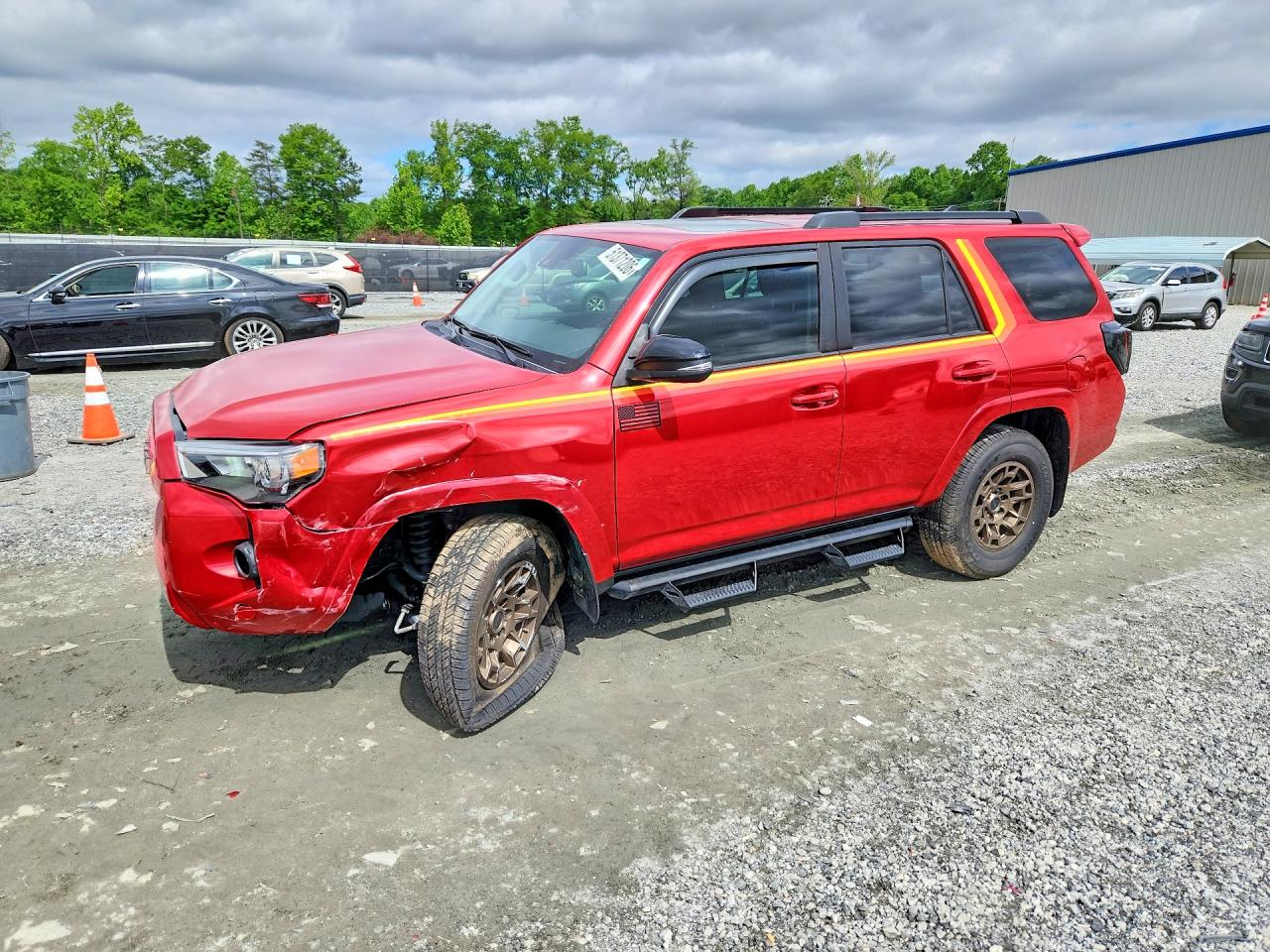 2023 Toyota 4Runner 40th Anniversary Edition, VIN JTEUU5JR4P6108687 — Front end