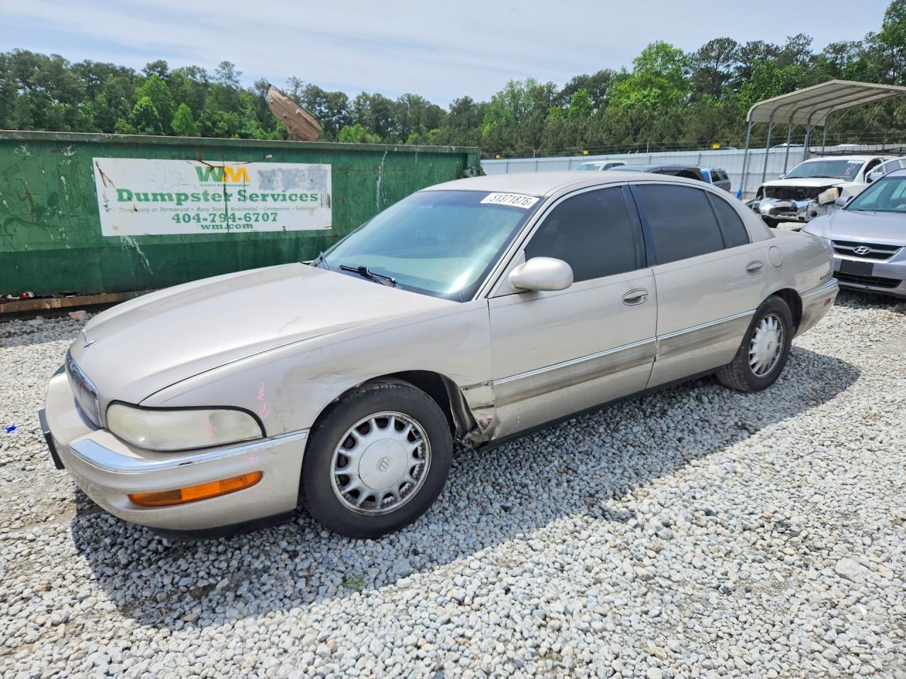 1997 Buick Park Avenue, VIN 1G4CW52K7V4610707 — Перед
