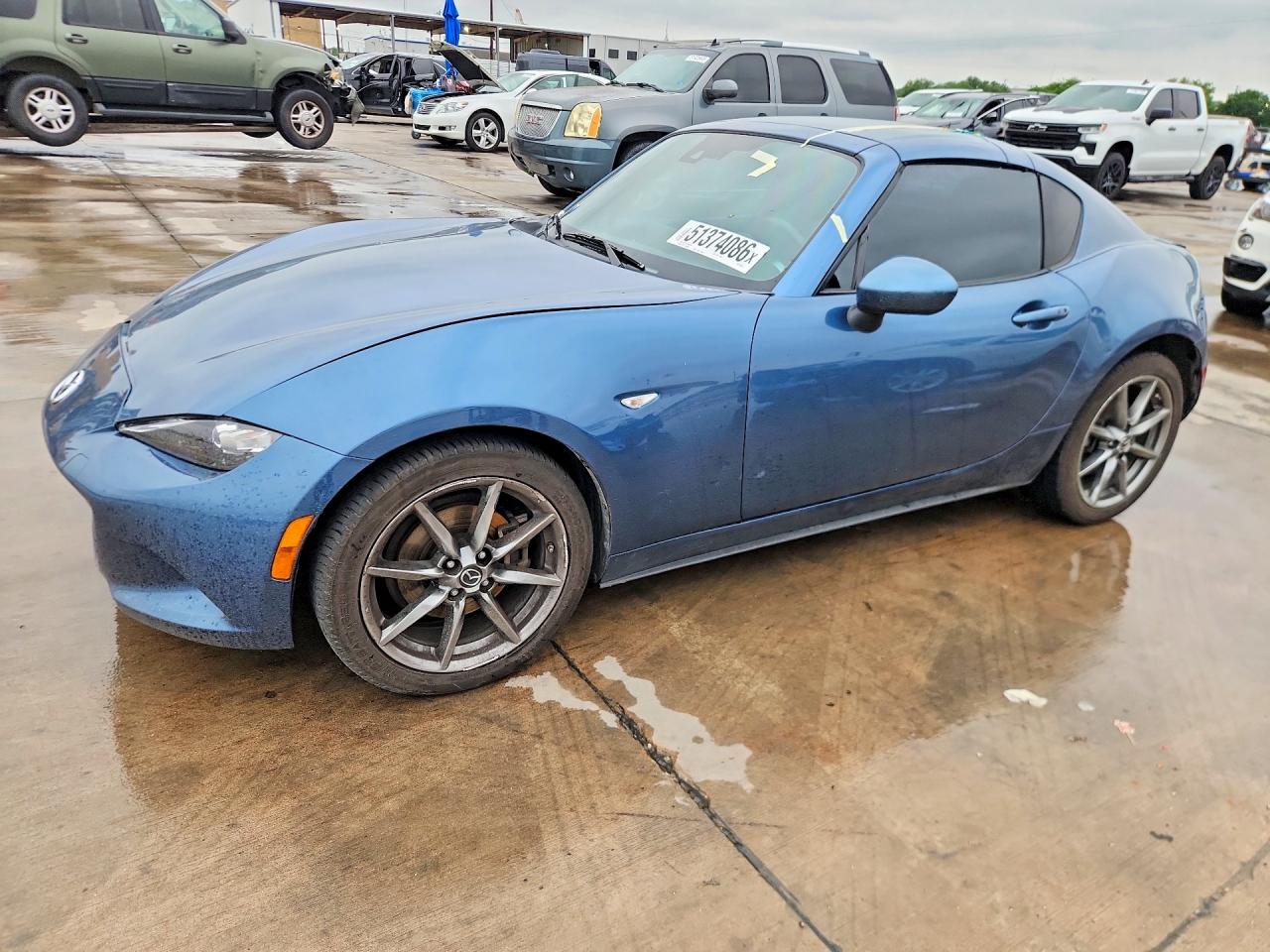 2019 Mazda MX-5 Miata Grand Touring, VIN JM1NDAM73K0302571 — Front end