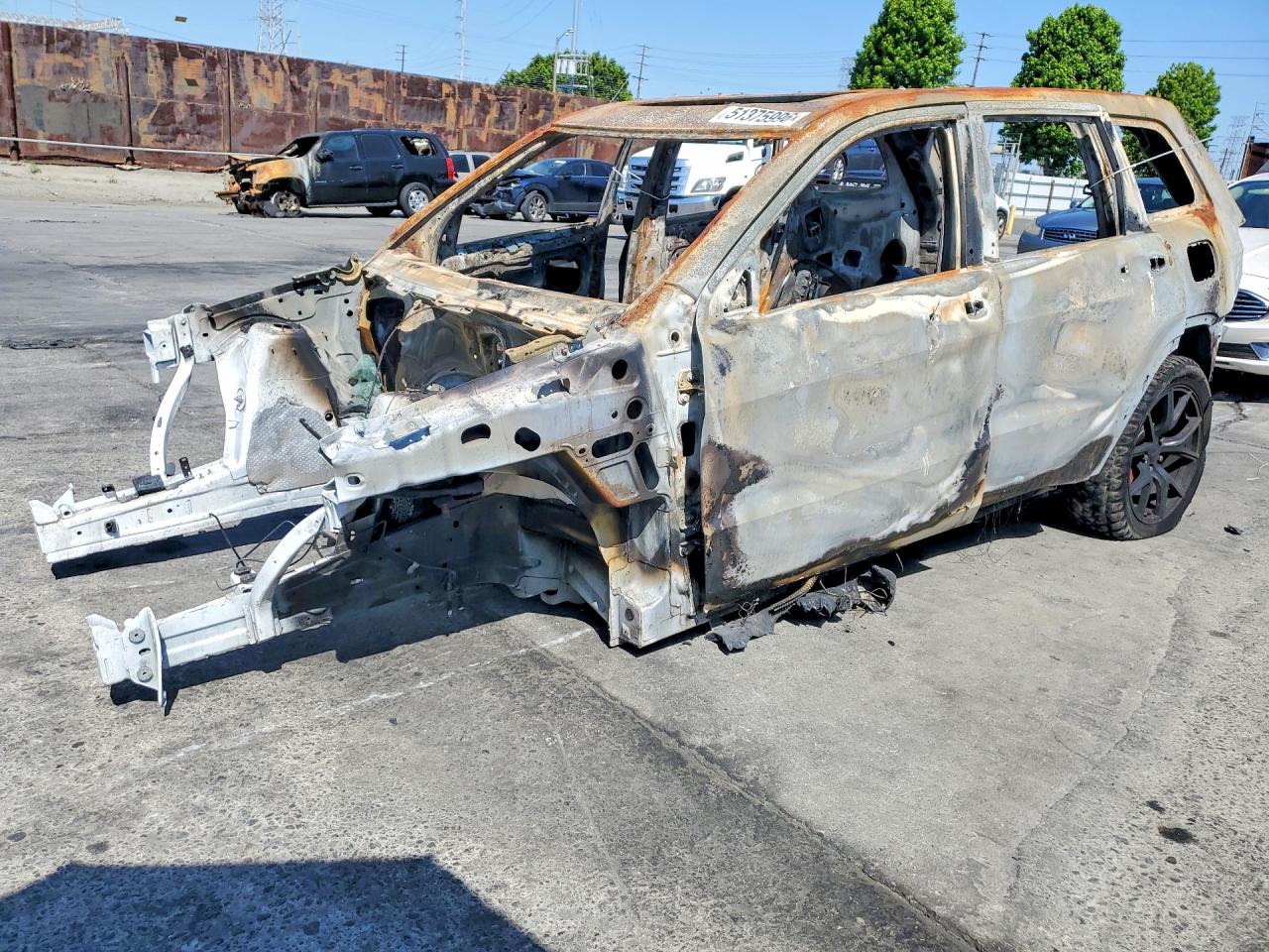 2015 Jeep Grand Cherokee SRT, VIN 1C4RJFDJ0FC620008 — Vandalism
