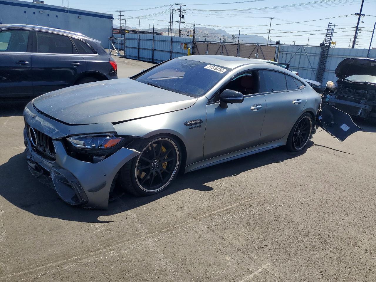 2020 Mercedes-Benz AMG GT 63 S, VIN WDD7X8KB8LA013624 — Front end