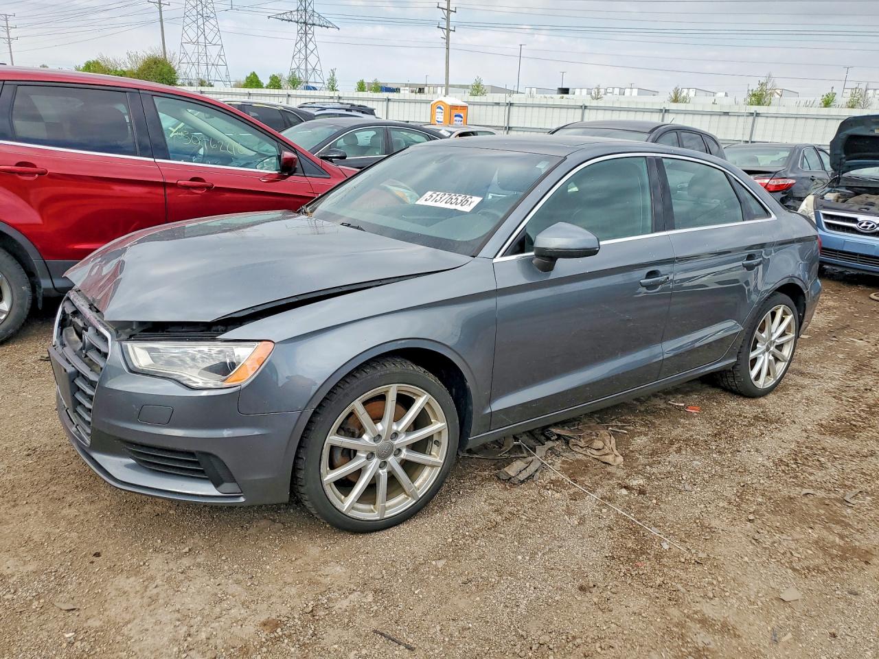 2015 Audi A3 Premium, VIN WAUBFGFF4F1045860 — Front end