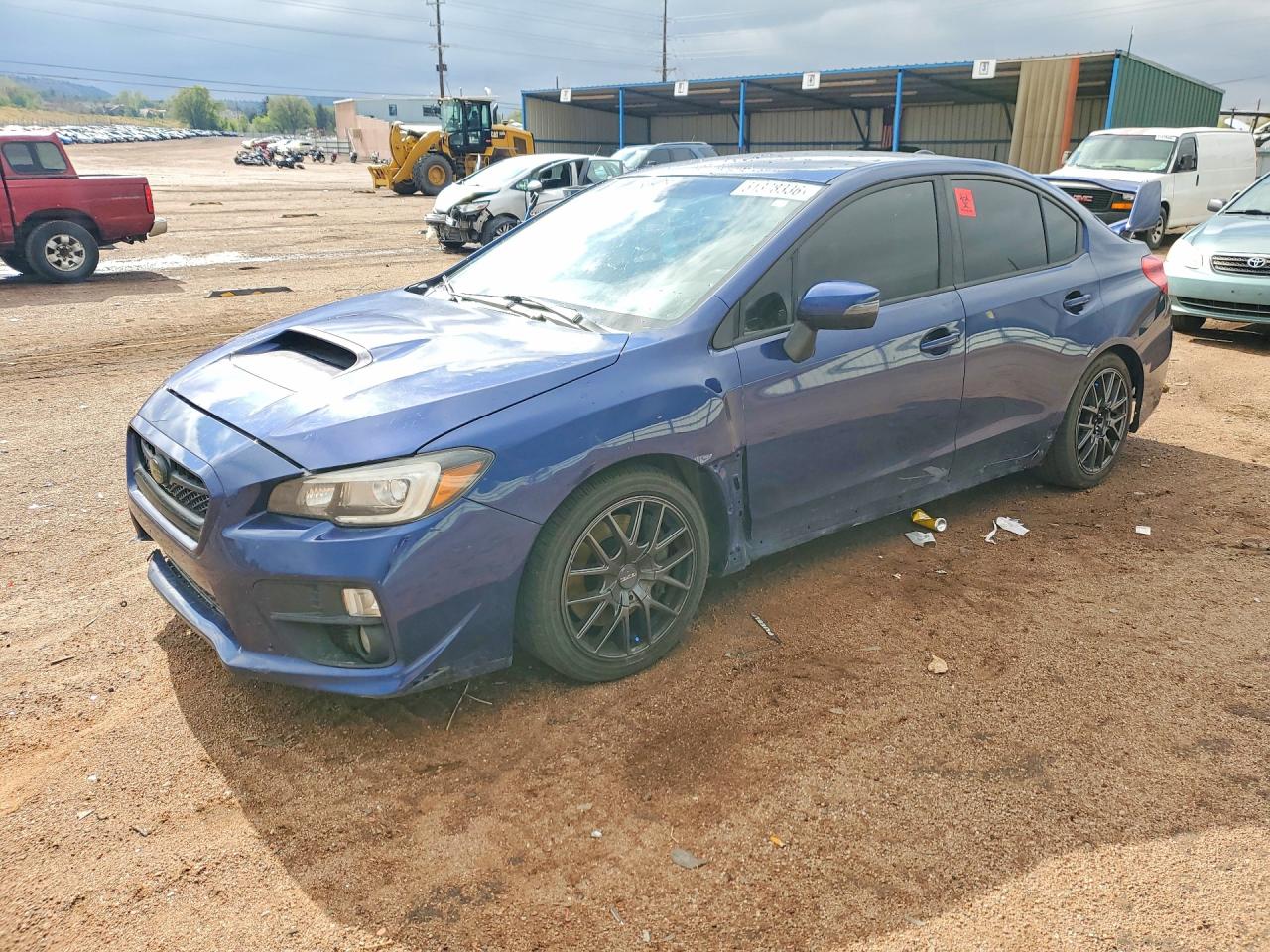 2016 Subaru WRX STI, VIN JF1VA2M6XG9802418 — Frame damage