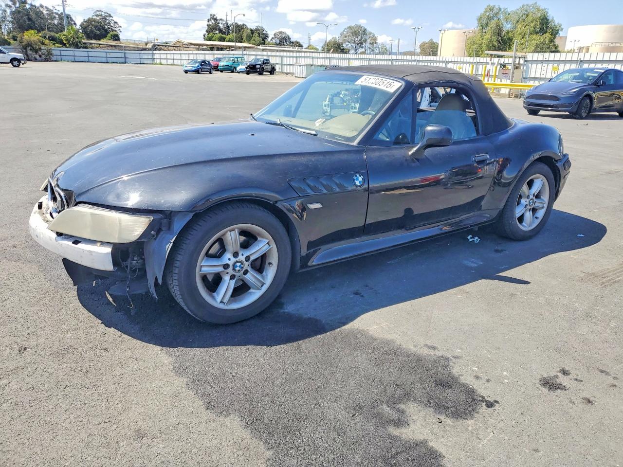 2000 BMW Z3 2.5, VIN 4USCH9345YLF87960 — Перед