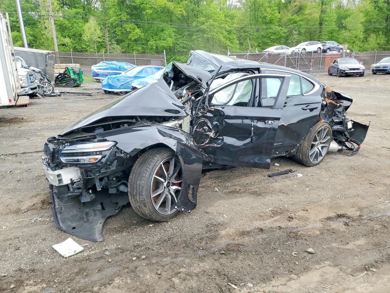 2025 Genesis G70 2.5T, VIN KMTG34SC5SU156472 — All over