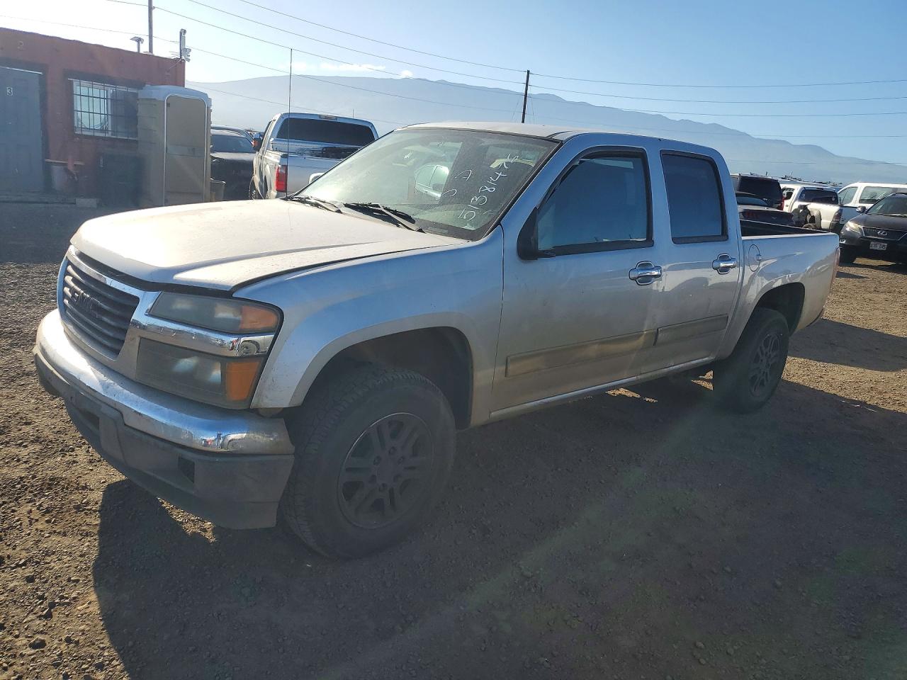 2011 GMC Canyon SLE1, VIN 1GTH6MFE6B8115038 — Normal wear