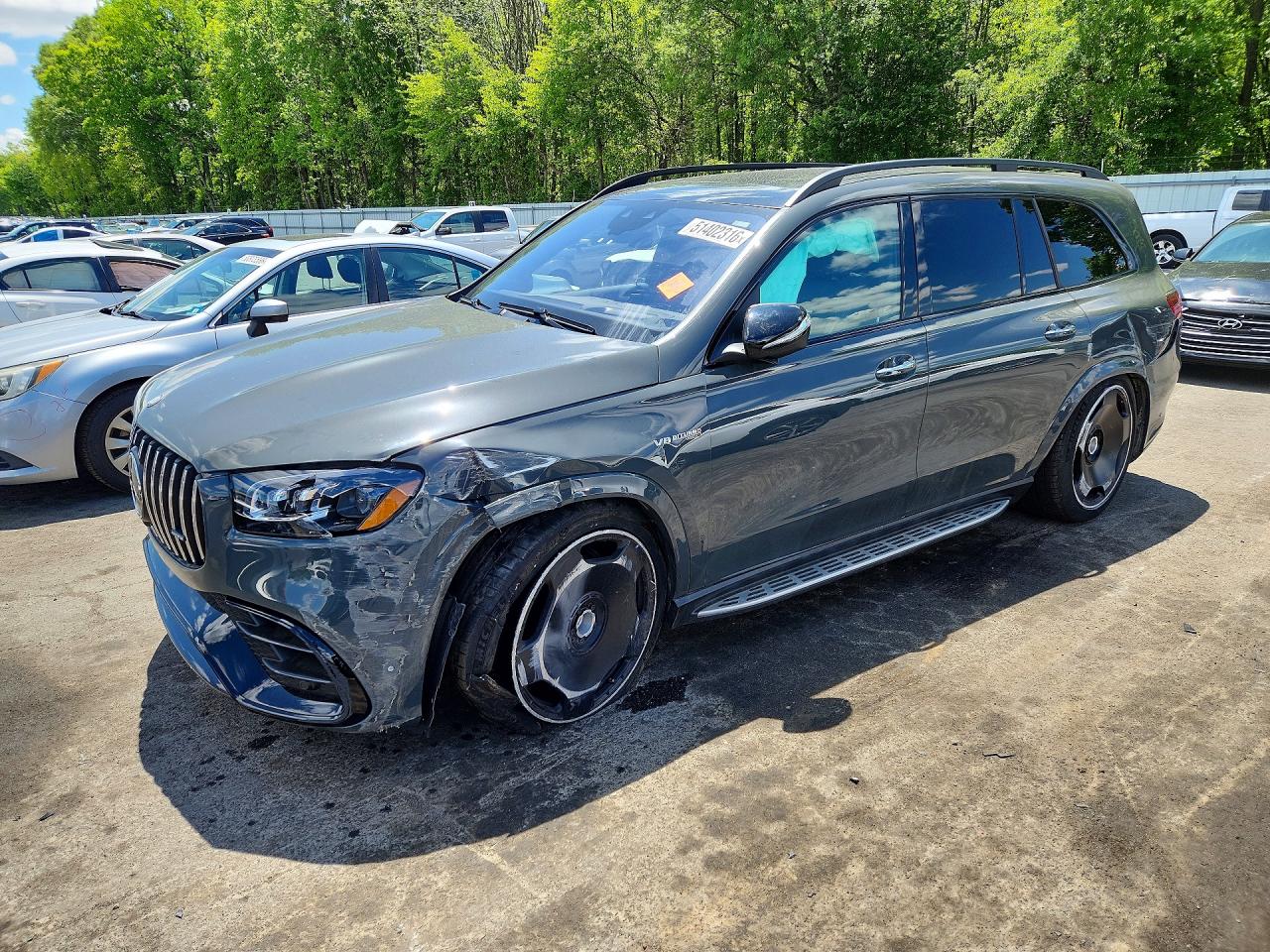 2026 Mercedes-Benz GLS 63 AMG, VIN 4JGFF8KEXTB524633 — Front end