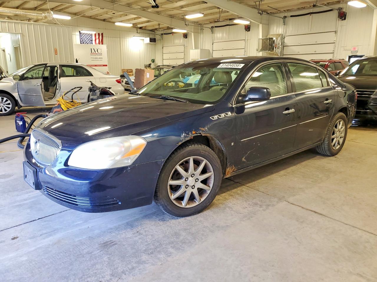 2007 Buick Lucerne CXL, VIN 1G4HD57297U122799 — Мелкие вмятины и царапины