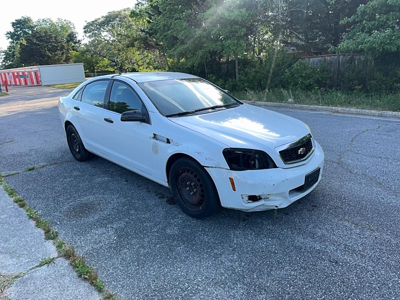2012 Chevrolet Caprice Police Police, VIN 6G1MK5U38CL623555 — Front end