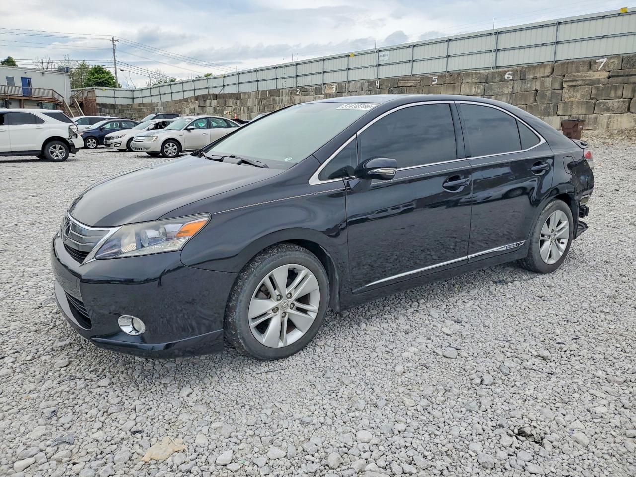 2010 Lexus HS 250h Premium, VIN JTHBB1BA1A2001757 — Rear end