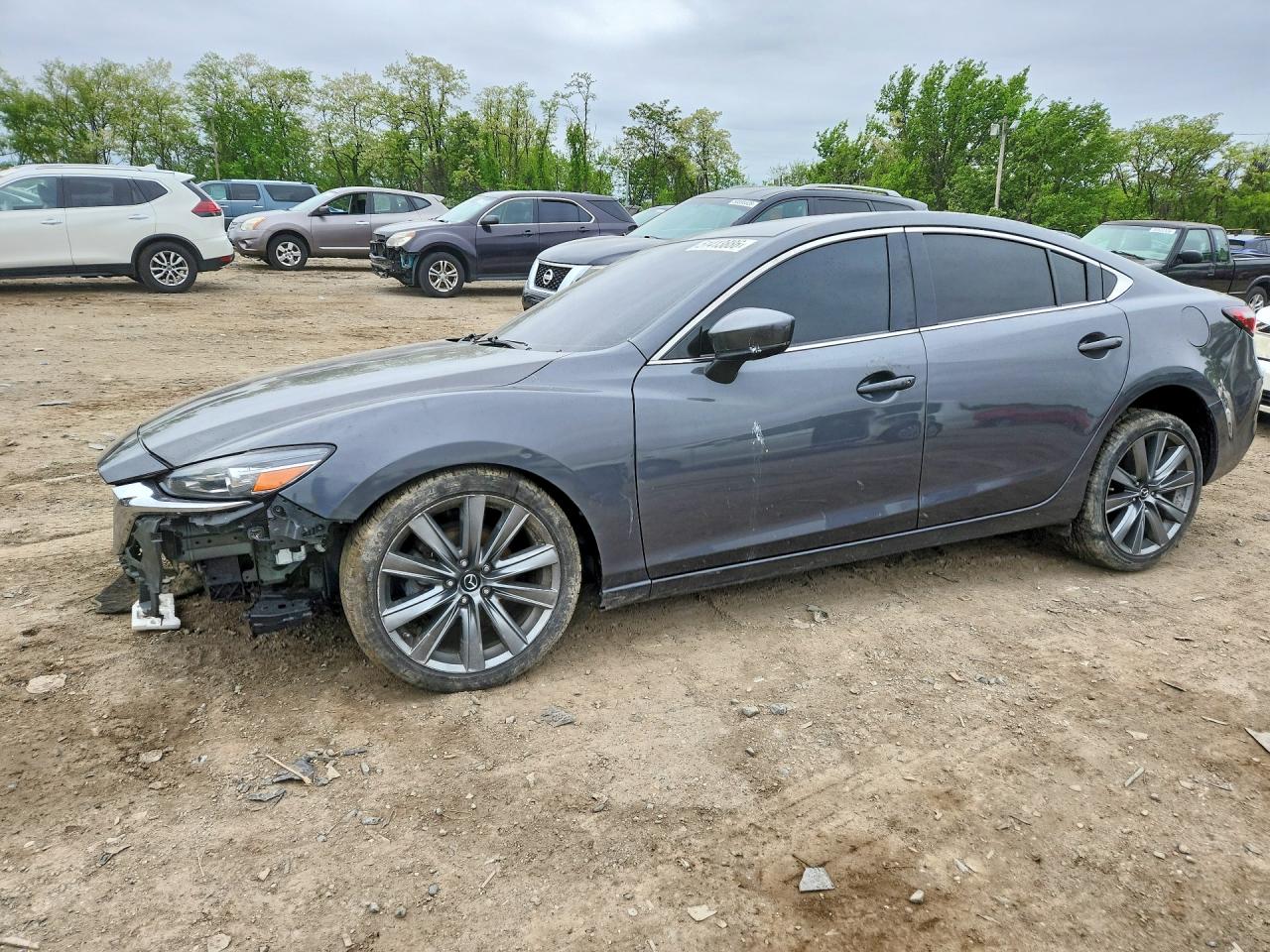 2019 Mazda 6 Touring, VIN JM1GL1VM8K1505725 — Днище