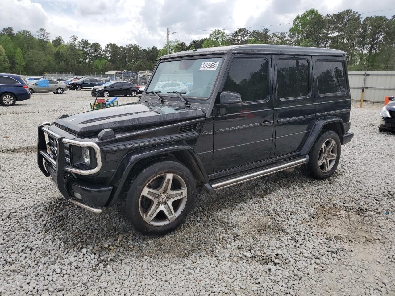 2011 Mercedes-Benz G, VIN WDCYC7BF2BX189520 — Vandalism