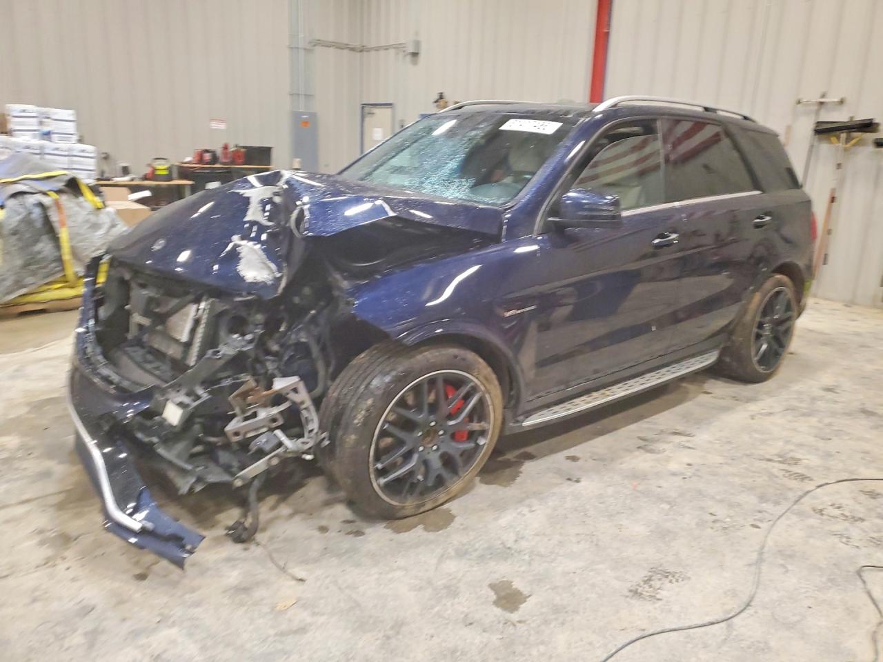 2018 Mercedes-Benz GLE 63 S AMG, VIN 4JGDA7FB7JB131718 — Front end