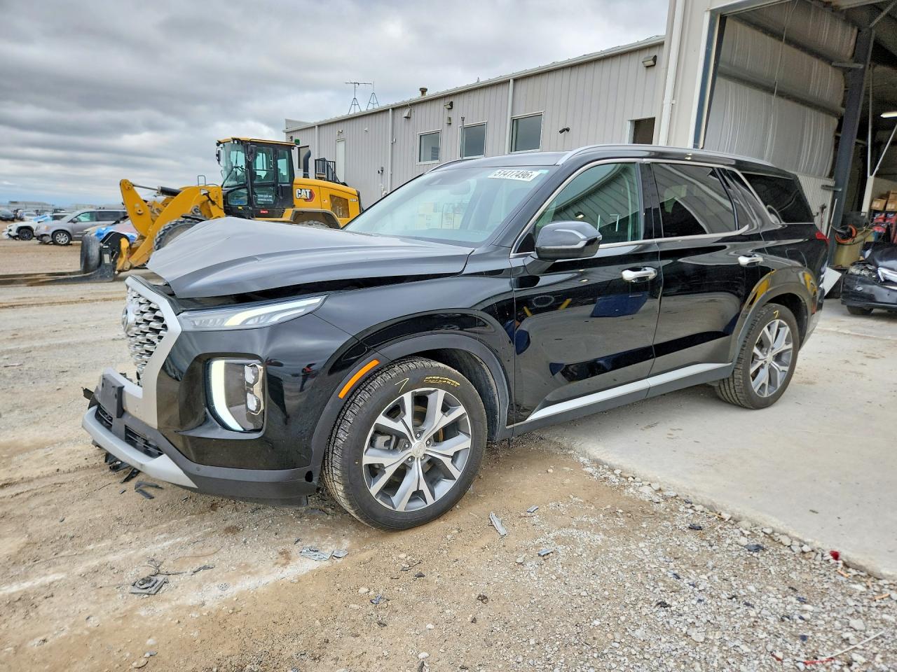 2022 Hyundai Palisade SEL, VIN KM8R4DHE6NU487493 — Front end