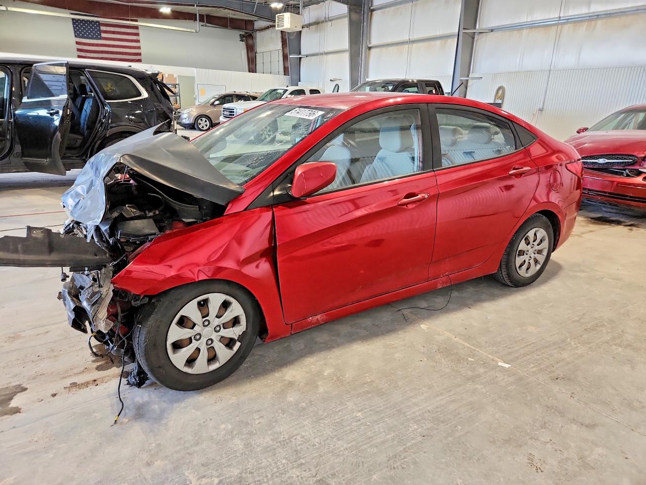 2016 Hyundai Accent SE, VIN KMHCT4AE7GU074200 — Front end